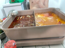 美的（Midea）电火锅多功能锅火锅专用锅料理锅鸳鸯锅烤肉锅0氟钛陶电热锅电煮锅8L多用途锅HGS352866S 实拍图