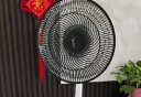 美的（Midea）【七瓣莲叶】轻音柔风立式电风扇大风量家用落地扇广角摇头定时遥控电扇台式小型桌面风扇 SAG35FR 实拍图