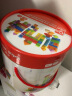Hape儿童积木玩具进口榉木80粒数字字母桶装男孩女孩节日礼物E8402 实拍图