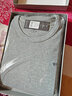 七匹狼秋衣秋裤男纯棉圆领保暖内衣套装男士舒适抑菌打底内衣棉毛衫套装 升级款圆领纯棉抑菌套装-浅灰 M (165) ( 推荐体重80-110斤） 实拍图