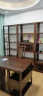 果真 乌金木博古架 新中式书架多层置物架全实木博古架茶架展示柜 单个中柜0.85米-F2019 实拍图