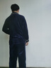 雅鹿25年秋冬新款睡衣男士珊瑚绒加绒加厚套装青年冬天大码法兰绒家居 NSCJF-天空蓝白条 L 【建议100-130斤】 实拍图