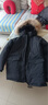 君羽户外羽绒服女中长800蓬白鹅绒加拿大风格工装大毛领鹅绒服C52034 黑色 M （推荐106-115斤） 实拍图