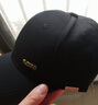 啄木鸟帽子男潮流春夏季户外休闲前进鸭舌贝雷女士薄休闲中年人帽速干帽 黑色 可调节 实拍图