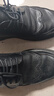 海澜之家HLA皮鞋男士复古雕花透气商务皮鞋HAAPXM2EAV107 黑色冲孔款41 实拍图