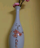 泥之恋景德镇陶瓷器花插花瓶手工影青小花瓶客厅博古架酒柜装饰家居摆件 玉净瓶 实拍图