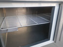 劲福商用冷冻冷藏保鲜工作台酒店厨房冰柜蔬果操作台保鲜柜不锈钢冰箱鲜肉冷冻柜奶茶店设备卧式水吧 1.5m*0.6m*0.8m（层架另购） 冷冻款 实拍图
