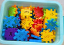 艾福儿 儿童塑料数字方块拼插积木男孩3-6岁宝宝拼装女孩玩具4周岁 经典色408粒【收纳盒+拼装图册】 实拍图
