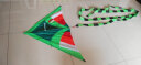 可爱布丁 儿童风筝线轮套装纸鸢户外玩具1.5米传奇风筝+7米尾飘+100米线柄 实拍图