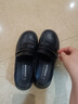回力乐福鞋女春秋季新款英伦复古玛丽珍女鞋一脚蹬单鞋小皮鞋子女 黑色 37 实拍图