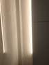 智特led人体感应灯楼道走廊橱柜感应灯带衣柜灯柜底灯家用小夜灯充电 温馨暖光【充电款】 超薄款【感应+手扫+三色】80cm 实拍图