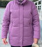 坦博尔羽绒服女中长款宽松连帽厚款保暖女士外套TD236506 紫罗兰 175  实拍图