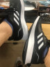 阿迪达斯（adidas）男鞋运动鞋 24夏季新款跑步鞋低帮缓震轻便休闲透气防滑耐磨跑鞋 ID0350/经典黑白/时尚小椰子 40.5 内长250mm 实拍图