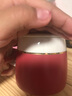 chili创意陶瓷马克杯带盖勺简约杯子家用撞色色系陶瓷水杯公室男女情侣咖啡杯套装早餐杯牛奶杯礼品礼盒 撞色杯红色—成功（普通包装) 实拍图