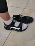 回力断码儿童运动凉鞋2025年夏季新款男童防滑软底沙滩鞋中大童休闲鞋 黑白主图款 39 实拍图