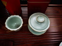 冠杰台湾冠杰汝窑茶具陶瓷茶杯陶瓷大开片汝瓷 礼品杯 主人杯/仙莲杯 实拍图