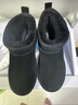 百丽（Belle）户外徒步雪地靴女休闲保暖短靴D1D1DDM4 棕色 35 (225mm) 实拍图