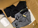 七匹狼秋裤男纯棉抗菌秋衣秋裤不加绒打底棉毛裤100%棉男士保暖裤2条装 升级款纯棉抑菌2条装-深灰+黑色 M (165) (推荐体重80-110斤） 实拍图