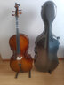克莉丝蒂娜（Christina）大提琴儿童初学者专业级手工演奏级大学生成人乐器C04考级入门级 C04大提琴+琴盒 4/4适合身高155厘米以上 实拍图