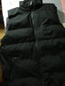 左斯客棉衣马甲男2024秋冬新款棉马甲男士立领大码坎肩韩版修身马甲男潮 黑色 5XL 实拍图