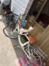 奥塞奇（osagie）C15自行车前置宝宝座椅电动折叠车儿童座椅共享单车座椅白色 实拍图