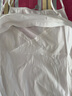 嫚熙（EMXEE）哺乳背心月子服纯棉孕妇喂奶巾防走光春秋孕妇吊带内衣女 【白色-无罩杯】纯棉款 M 实拍图