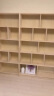 朗程实木书架书柜置物架落地靠墙收纳架储物柜柜子客厅家用展示柜多层 原木色60*30*180cm 晒单实拍图