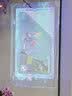 虾皮 高清窄边画框投影幕布卧室客厅4k抗光布幕布家用贴墙壁挂投影仪3D家庭影院激光电视可用电影幕 白玻纤 1cm边框72英寸超窄边框画框幕 实拍图