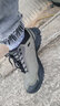 onepolar登山鞋男极地防水防滑徒步鞋女专业vibram轻便户外运动鞋城市轻户 青灰色（男） 41 实拍图