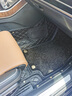 懒狼 奥迪脚垫a4/a6L/a7/q5l/q7/q8/A7L/A8L专用汽车脚垫真皮全包围 【头层牛皮】深咖色+耐磨碳纤丝 其他四座五座车定制 实拍图