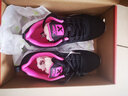 特步女鞋跑步鞋冬季新款运动鞋网面透气学生轻便软底休闲鞋 黑/红 35 实拍图