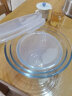 Ocuisine法国进口耐热玻璃碗微波炉烤箱钢化玻璃汤碗餐具和面盆泡面沙拉碗 【带盖】1L+2L+3L三件套 晒单实拍图