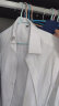 凡客诚品（VANCL）短袖衬衫男夏季棉质纯色商务休闲薄款透气简约衬衣 白色 M/38  实拍图