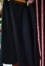 哥弟【GD】高腰中长款法式优雅A字半身伞裙1200336 黑 2XL(6码) 实拍图