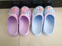 和居优品 春夏季新款女士凉鞋可爱包头防滑沙滩拖鞋厚底洞洞鞋 白色 41码【适合40脚】 实拍图