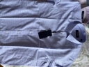 雅戈尔 衬衫男士 2024夏季青年男商务休闲短袖衬衫 粉紫格子 39 晒单实拍图