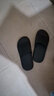 安尚芬 踩屎感凉拖鞋男女士室内外潮流舒适EVA软底新款情侣防滑一字拖 灰色 40-41 正码（内长250MM） 实拍图