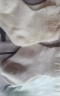 童泰（TONGTAI）婴儿袜子男女宝宝提花网眼中筒袜儿童无痕袜头宽口袜3双装 灰绿 0-6月 晒单实拍图