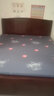 小木窝 床 胡桃木实木床双人主卧婚床现代中式简约实木高箱单人床 床+10CM床垫【气压】 1800*2000 实拍图