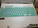 熙露 2025款华硕天选6Pro/5Pro/5/4/3键盘膜天选3/4Plus屏幕保护膜锐龙AI版/Air外壳贴纸 硅胶透明键盘膜 华硕天选4（15.6英寸） 实拍图