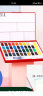 辉柏嘉（Faber-castell）固体水彩36色 固体颜料 水彩颜料 画笔套装 升级版（配自来水笔+吸水海绵条）576036 实拍图