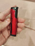 百诚直冲防风打火机充气蓝焰 超薄雪茄打火机户外可视窗男士礼物生日 红色 1个 实拍图