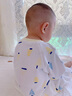 wua·wua婴儿衣服秋季宝宝睡袍夹棉防踢护肚夏季空调服睡衣睡袋秋冬连体衣 【四季 适宜20-28度】黄森林 100 实拍图