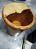 古希诺（GUXINUO）木桶泡脚桶家用洗脚盆香柏木过小腿40cm实木足浴盆泡脚盆木盆 40cm柚木色圆边（带盖）+艾草+贴 实拍图