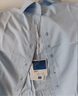 海澜之家（HLA）短袖衬衫女夏季款商务通勤纯色抗菌正装衬衣女装 【抗菌】漂白Y0 39 170/96A 实拍图