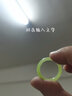 戚小米青梅绿茶戒指女扳指戒指素圈食指戒玉色素圈食指环送女友生日礼物 两只装 实拍图