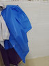 神龙 儿童便携式长款雨衣雨披 男女童加厚时尚旅行户外雨衣 非一次性一体式连帽雨衣 蓝色 实拍图