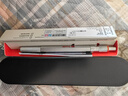 红环（rOtring）旋转式圆珠笔 可伸缩笔头全金属笔身 德国高颜值专业绘图-800系列银色单支 实拍图
