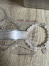 维娜丝水晶弹力线手串绳文玩线绳皮筋菩提佛珠线diy水晶手链串珠子的线扁丝多股彩色水晶线串珠绳 棕色/卷 送引线 实拍图