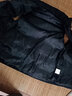 左斯客马甲男2021秋冬新款休闲棉马夹外套坎肩韩版修身保暖大码学生青年马甲背心男 黑色 XL 实拍图